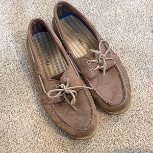 Sperry Topsider Men's Brown Boat Shoes Size 12